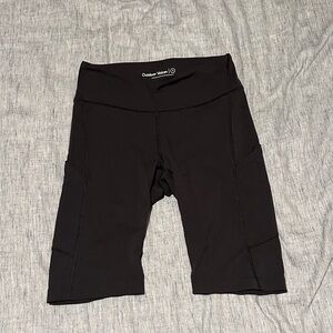 Outdoor Voices Women's Black Biker Shorts 10”